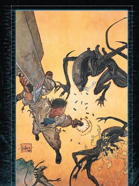 异形：防溅墙漫画