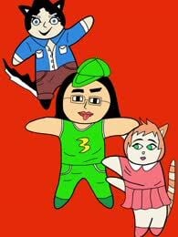 女作家的猫飞狗跳漫画