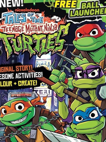 忍者神龟传奇：英国杂志漫画漫画