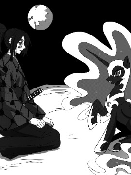 双月之夜（鬼灭+小马同人）漫画